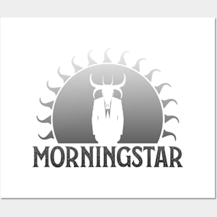 Morningstar (Black Iron): A Bible Inspired Design Posters and Art